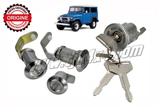 Kit de barillet complet (Contact, portes avant D/G, rservoir) c